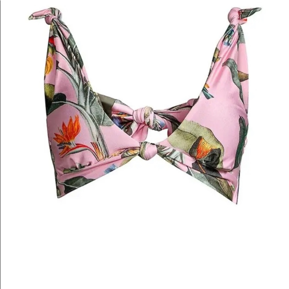 NWT PATBO FLORAL PINK BIKINI SIZE XS - S - Picture 2 of 8